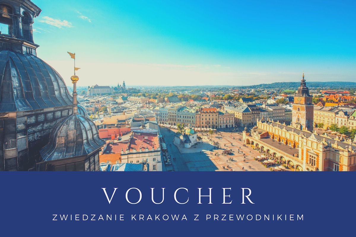 Voucher na zwiedzanie Krakowa